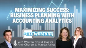 Maximizing Success Business Planning with Accounting Analytics RETI Event-YouTube Thumbnail 12-4-24